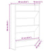Dulap pentru pantofi 2 pcs Stejar Artizanal 60 x 18 x 90 cm - WALTI WALTI