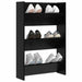 Dulap pentru pantofi Stejar Negru 60 x 18 x 90 cm Lemn compozit - WALTI WALTI