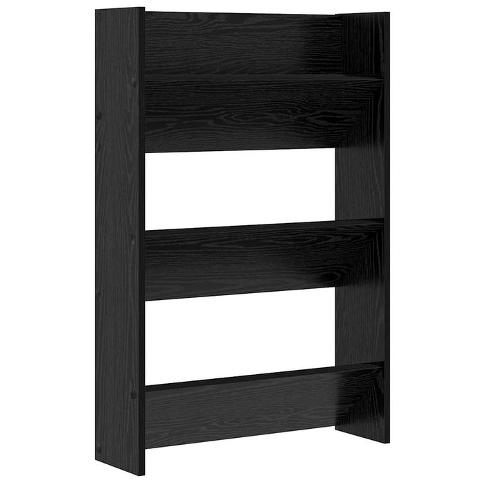 Dulap pentru pantofi cu raft 2 pcs Stejar Negru 60 x 18 x 90 cm - WALTI WALTI