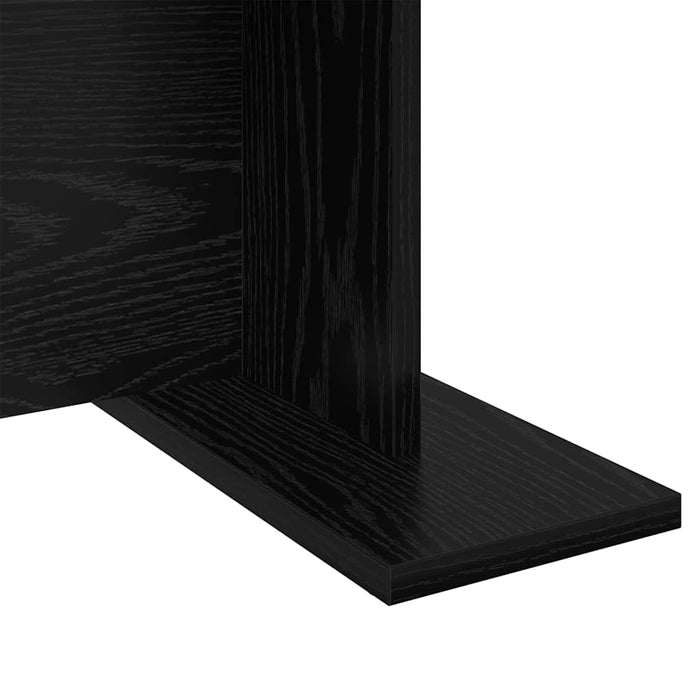 Masă de cafea Stejar negru 103.5 x 60 x 40 cm Lemn compozit - WALTI WALTI
