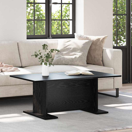Masă de cafea Stejar negru 103.5 x 60 x 40 cm Lemn compozit - WALTI WALTI