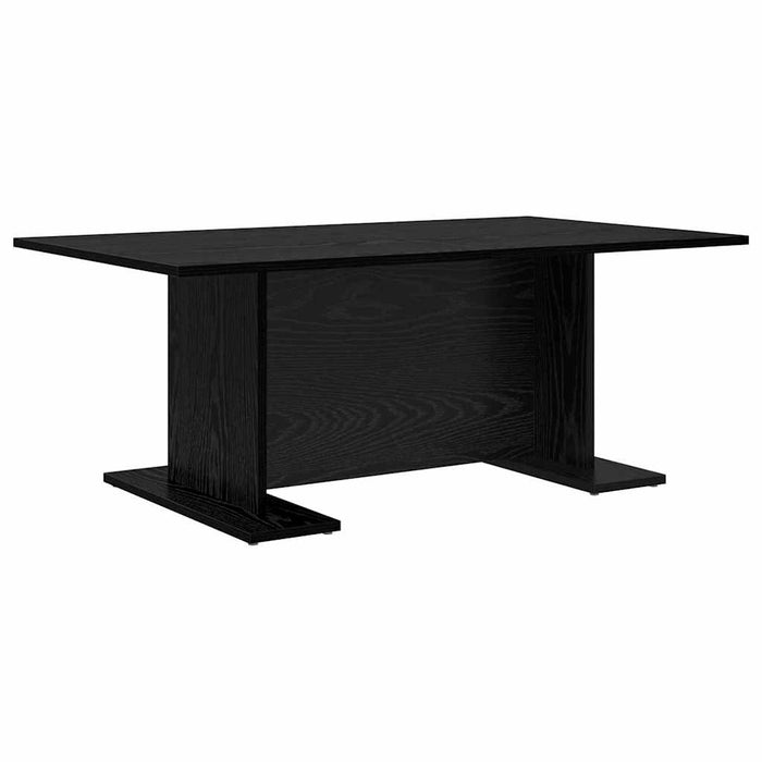 Masă de cafea Stejar negru 103.5 x 60 x 40 cm Lemn compozit - WALTI WALTI