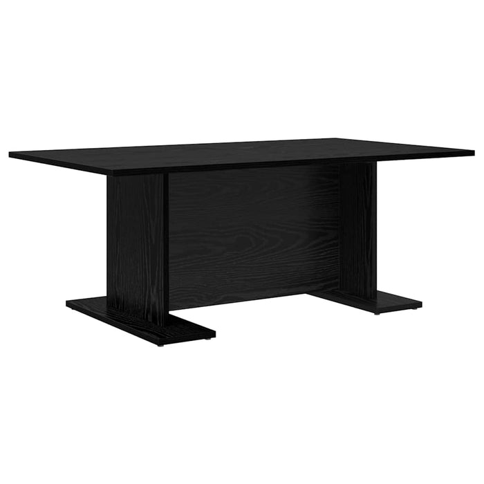 Masă de cafea Stejar negru 103.5 x 60 x 40 cm Lemn compozit - WALTI WALTI