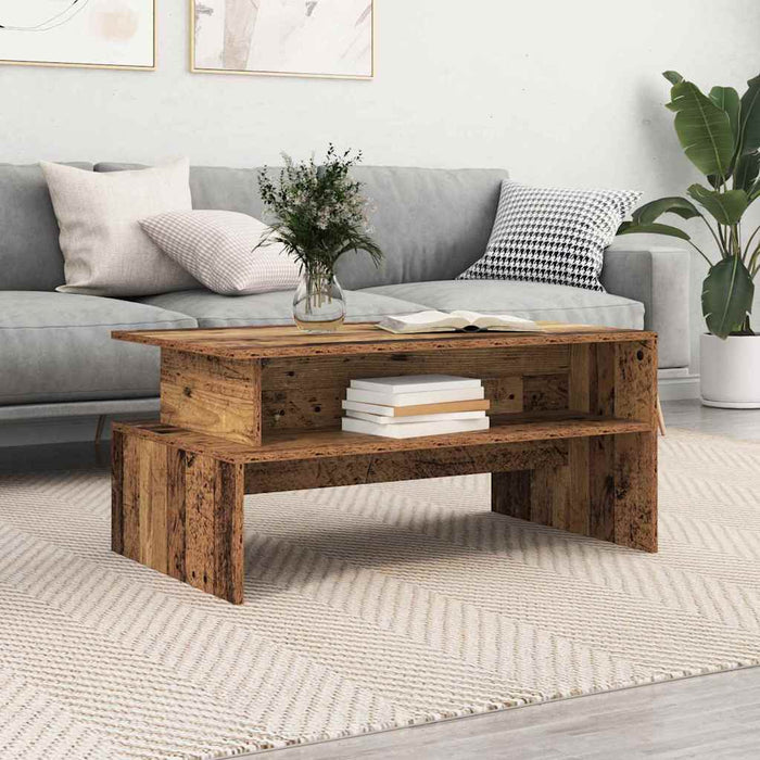 Masă de cafea Lemn vechi 90 x 55 x 42.5 cm Lemn compozit - WALTI WALTI