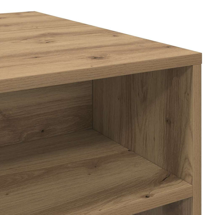 Masă de cafea stejar artizanal 90 x 55 x 42.5 cm Lemn compozit - WALTI WALTI