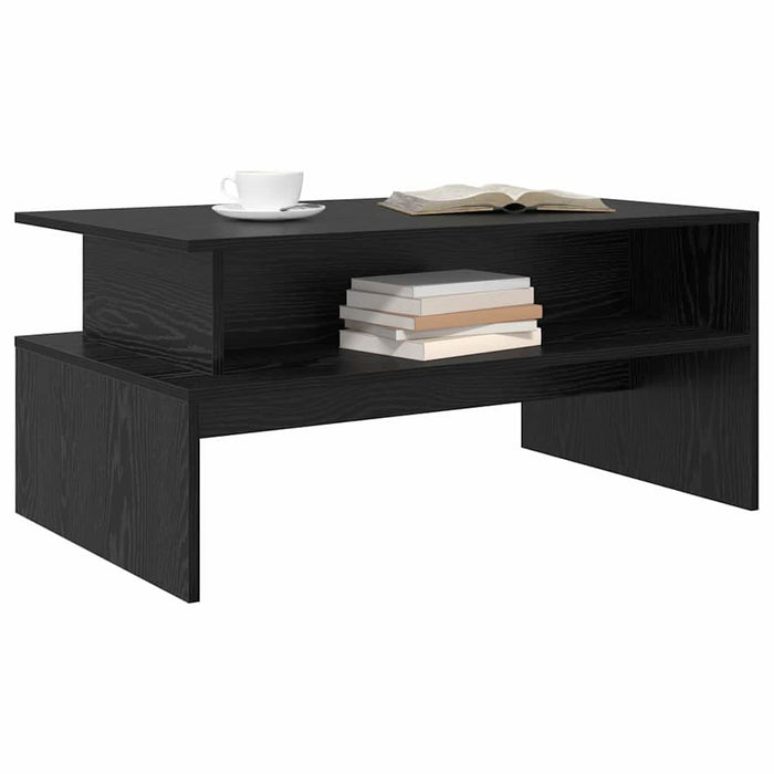Masă de cafea Stejar negru 90 x 55 x 42.5 cm Lemn compozit - WALTI WALTI