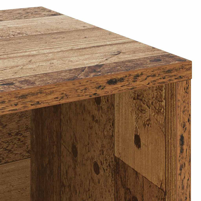 Bancă pentru pantofi cu raft Lemn vechi 103 x 30 x 54,5 cm - WALTI WALTI