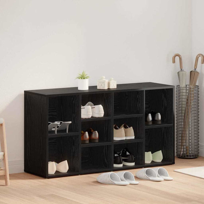 Bancă pentru pantofi cu raft Stejar Negru 103 x 30 x 54,5 cm - WALTI WALTI
