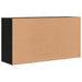 Bancă pentru pantofi cu raft Stejar Negru 103 x 30 x 54,5 cm - WALTI WALTI