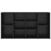 Bancă pentru pantofi cu raft Stejar Negru 103 x 30 x 54,5 cm - WALTI WALTI