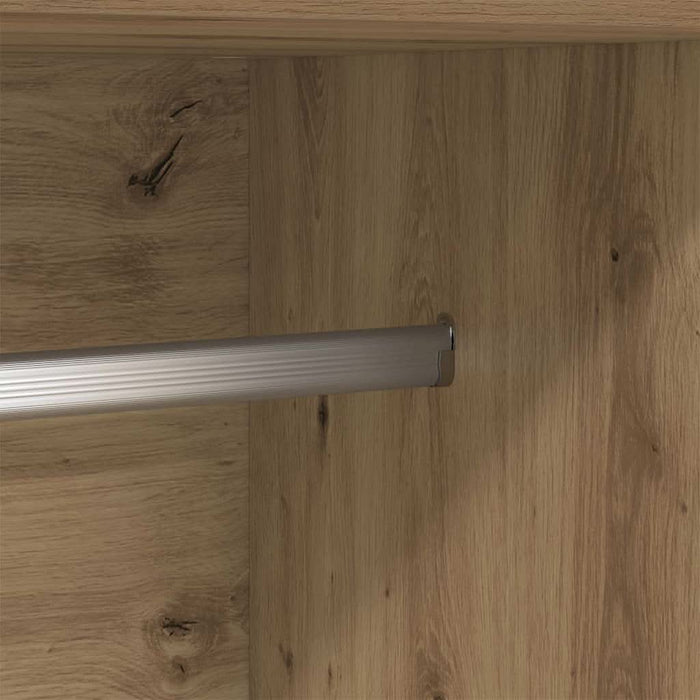 Dulap Stejar artizanal 82,5 x 51,5 x 180 cm Lemn compozit - WALTI WALTI