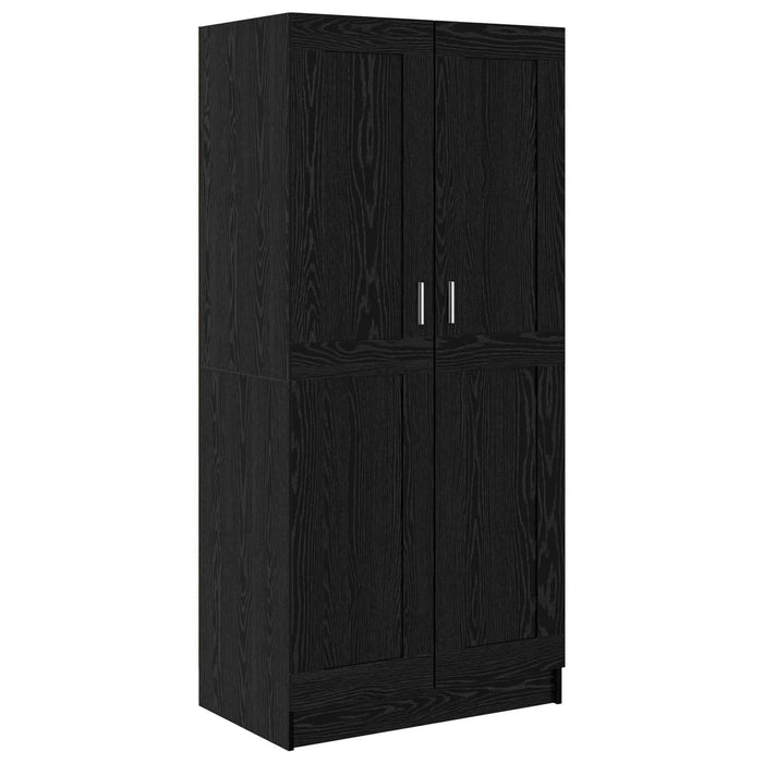 Dulap cu raft Stejar Negru 82,5 x 51,5 x 180 cm Lemn compozit - WALTI WALTI