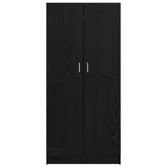 Dulap cu raft Stejar Negru 82,5 x 51,5 x 180 cm Lemn compozit - WALTI WALTI