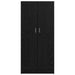 Dulap cu raft Stejar Negru 82,5 x 51,5 x 180 cm Lemn compozit - WALTI WALTI
