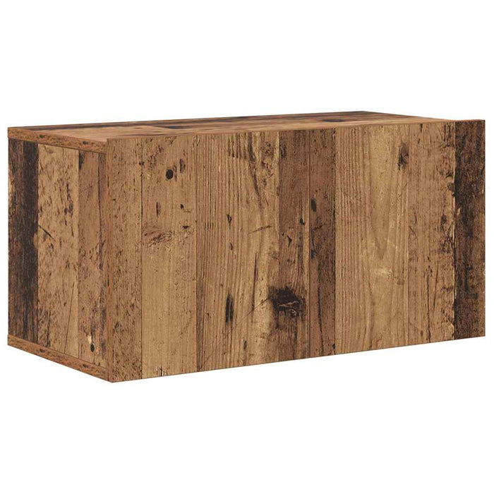 Set comodă TV Pe perete Maro 60 x 30 x 30 cm Lemn compozit - WALTI WALTI