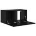 Set comodă TV 2 pcs Negru 60 x 30 x 30 cm Lemn compozit - WALTI WALTI