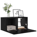 Set comodă TV 2 pcs Negru 60 x 30 x 30 cm Lemn compozit - WALTI WALTI