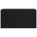 Set comodă TV 3 pcs Negru 60 x 30 x 30 cm Lemn compozit - WALTI WALTI