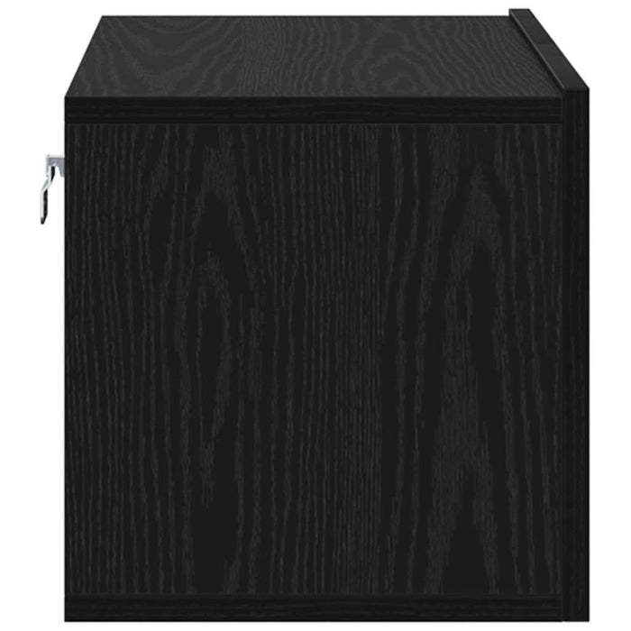 Set comodă TV 3 pcs Negru 60 x 30 x 30 cm Lemn compozit - WALTI WALTI