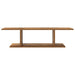 Set comodă TV Pe perete Maro 103 x 30 x 26,5 cm Lemn compozit - WALTI WALTI