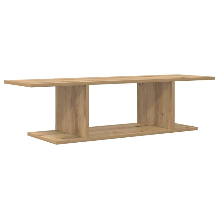Set comodă TV Pe perete Maro 103 x 30 x 26,5 cm Lemn compozit - WALTI WALTI