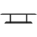 Set comodă TV Pe perete Negru 103 x 30 x 26,5 cm Lemn compozit - WALTI WALTI