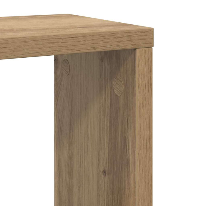 Rafturi de perete 2 pcs stejar artizanal 26 x 15 x 26 cm - WALTI WALTI