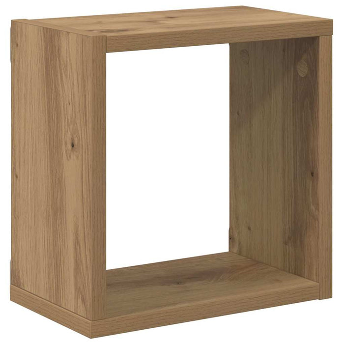 Rafturi de perete 2 pcs stejar artizanal 26 x 15 x 26 cm - WALTI WALTI