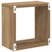 Rafturi de perete 2 pcs stejar artizanal 26 x 15 x 26 cm - WALTI WALTI