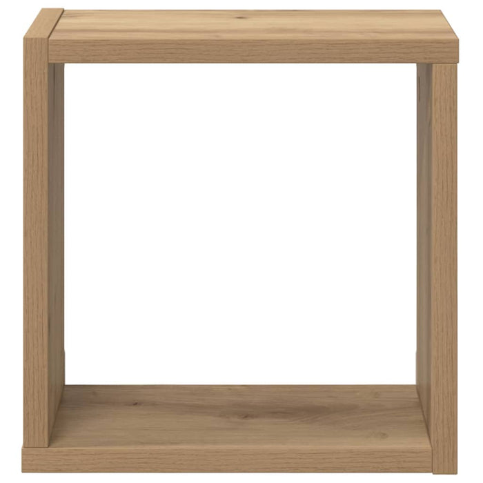 Rafturi de perete 2 pcs stejar artizanal 26 x 15 x 26 cm - WALTI WALTI