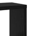 Rafturi de perete cu raft 2 pcs Stejar Negru 26 x 15 x 26 cm - WALTI WALTI