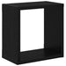 Rafturi de perete cu raft 2 pcs Stejar Negru 26 x 15 x 26 cm - WALTI WALTI