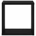 Rafturi de perete cu raft 2 pcs Stejar Negru 26 x 15 x 26 cm - WALTI WALTI