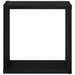 Rafturi de perete cu raft 4 pcs Stejar negru 26 x 15 x 26 cm - WALTI WALTI