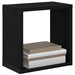 Rafturi de perete cu raft 4 pcs Stejar negru 26 x 15 x 26 cm - WALTI WALTI