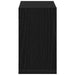 Rafturi de perete cu raft 4 pcs Stejar negru 26 x 15 x 26 cm - WALTI WALTI