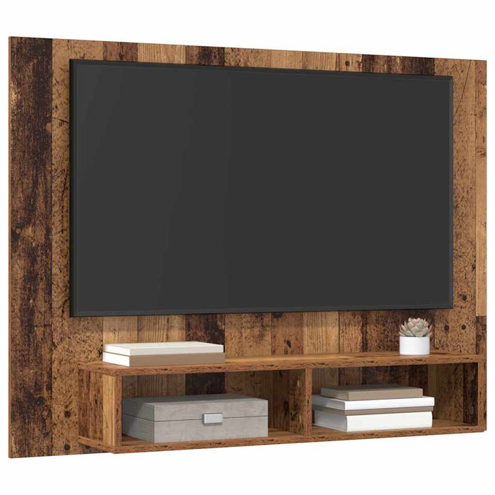 Set comodă TV Lemn Vechi 120 x 23,5 x 90 cm Lemn compozit - WALTI WALTI