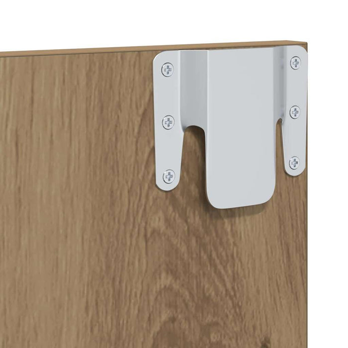 Set comodă TV Stejar Artizanal 120 x 23,5 x 90 cm Lemn compozit - WALTI WALTI
