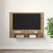 Set comodă TV Stejar Artizanal 120 x 23,5 x 90 cm Lemn compozit - WALTI WALTI