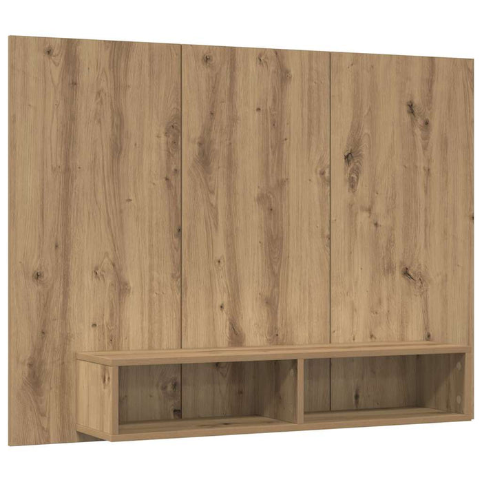 Set comodă TV Stejar Artizanal 120 x 23,5 x 90 cm Lemn compozit - WALTI WALTI