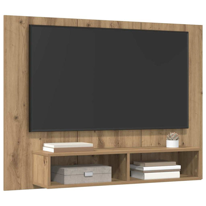 Set comodă TV Stejar Artizanal 120 x 23,5 x 90 cm Lemn compozit - WALTI WALTI