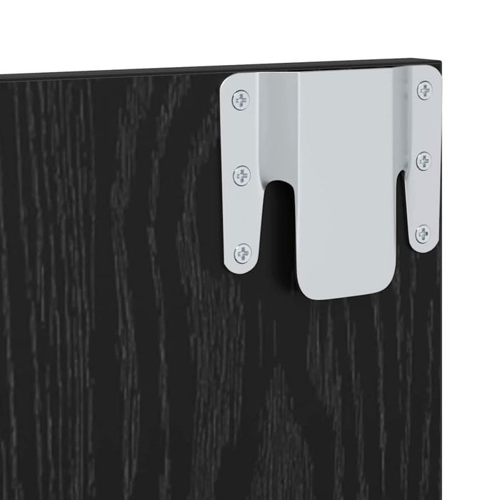 Set comodă TV Stejar Negru 120 x 23,5 x 90 cm Lemn compozit - WALTI WALTI