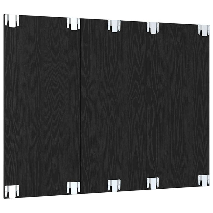 Set comodă TV Stejar Negru 120 x 23,5 x 90 cm Lemn compozit - WALTI WALTI