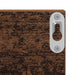 Șemele de perete cu raft 2 pcs Lemn vechi 80 x 11.5 x 18 cm - WALTI WALTI