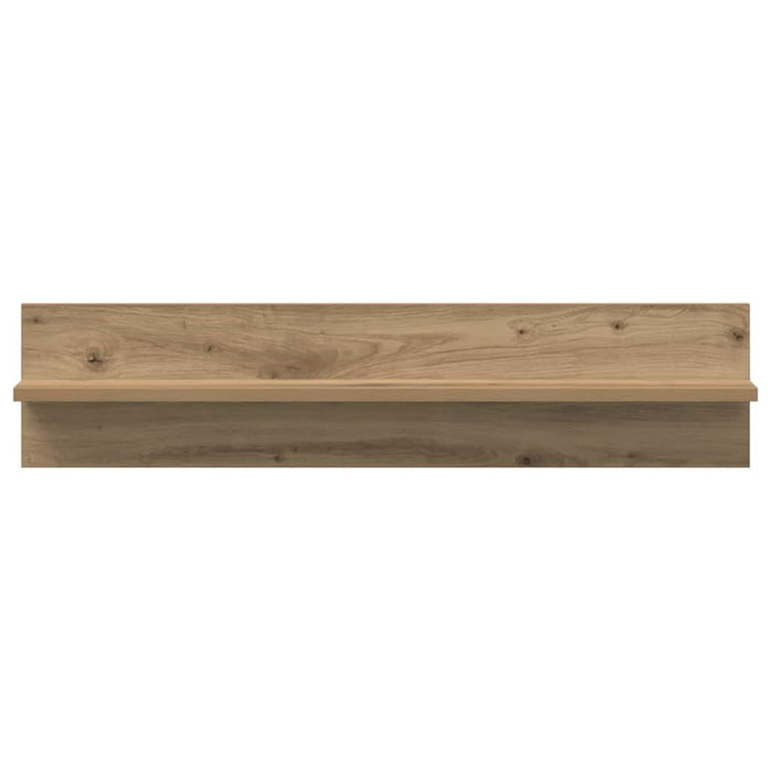 Șemele de perete 2 pcs stejar artizanal 80 x 11.5 x 18 cm - WALTI WALTI