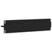 Șemele de perete cu raft 2 pcs Stejar negru 80 x 11.5 x 18 cm - WALTI WALTI