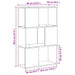 Set comodă TV Pe perete Maro 60 x 24 x 94,5 cm Lemn compozit - WALTI WALTI
