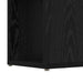 Set comodă TV Pe perete Negru 60 x 24 x 94,5 cm Lemn compozit - WALTI WALTI
