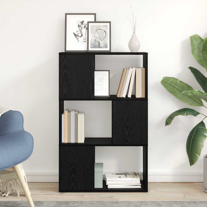 Set comodă TV Pe perete Negru 60 x 24 x 94,5 cm Lemn compozit - WALTI WALTI