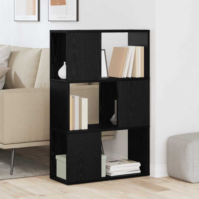 Set comodă TV Pe perete Negru 60 x 24 x 94,5 cm Lemn compozit - WALTI WALTI